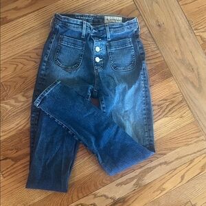 Anthropologie vintage Stevie ankle button up